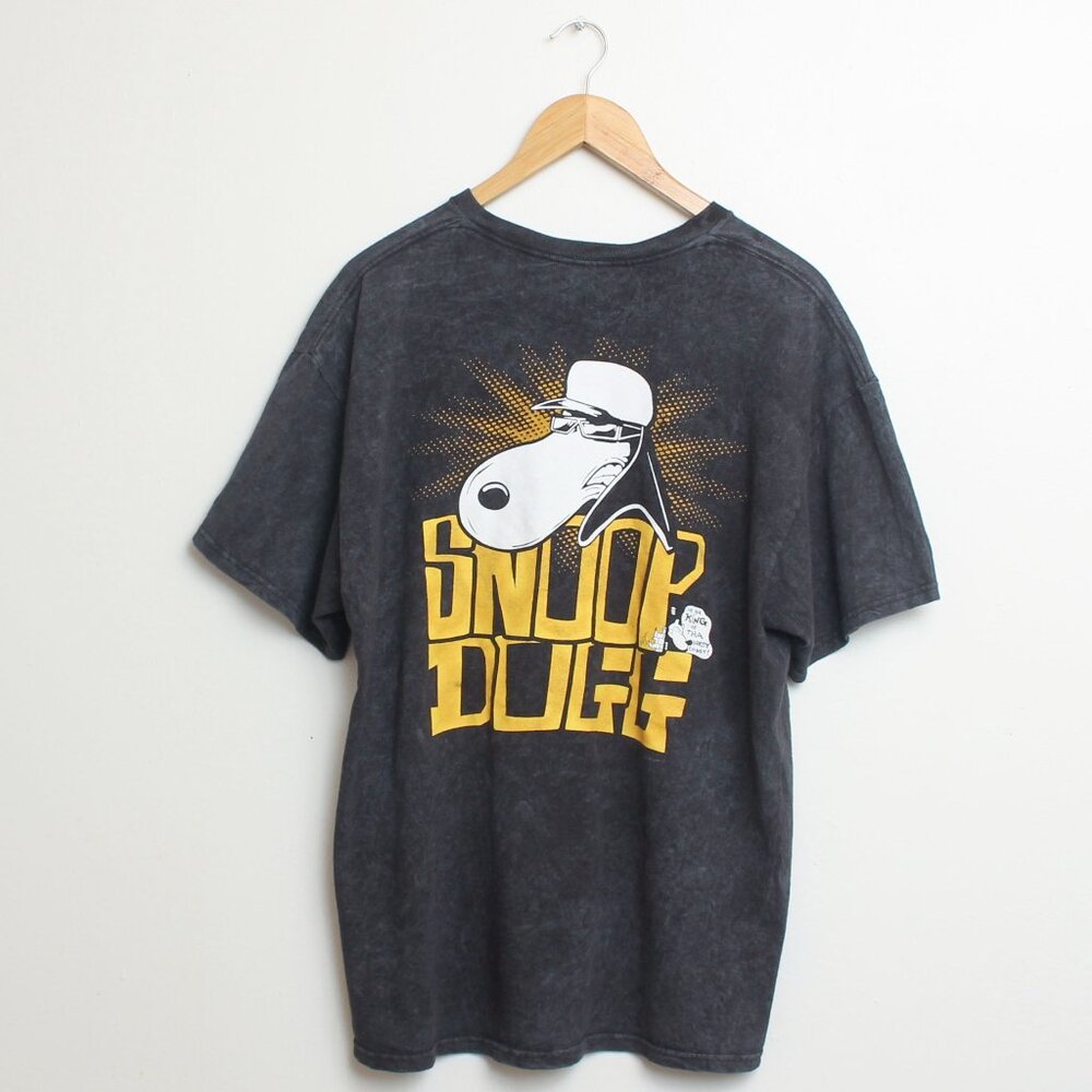 Snoop Dogg Joe Cool Shirt Men XL Gray Rap Tee Hip Hop Streetwear